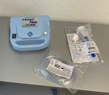 Lade das Bild in den Galerie-Viewer, HospiNeb Inhalationsgerät by FLAEM gebraucht mit neuem Vernebler & Schlauch