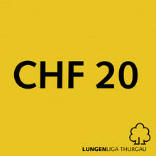 Télécharge l'image dans la visionneuse de la galerie, Faire un don de 20 CHF