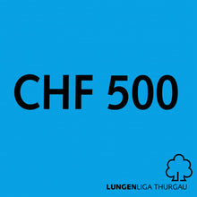 Télécharge l'image dans la visionneuse de la galerie, Faire un don de 500 CHF