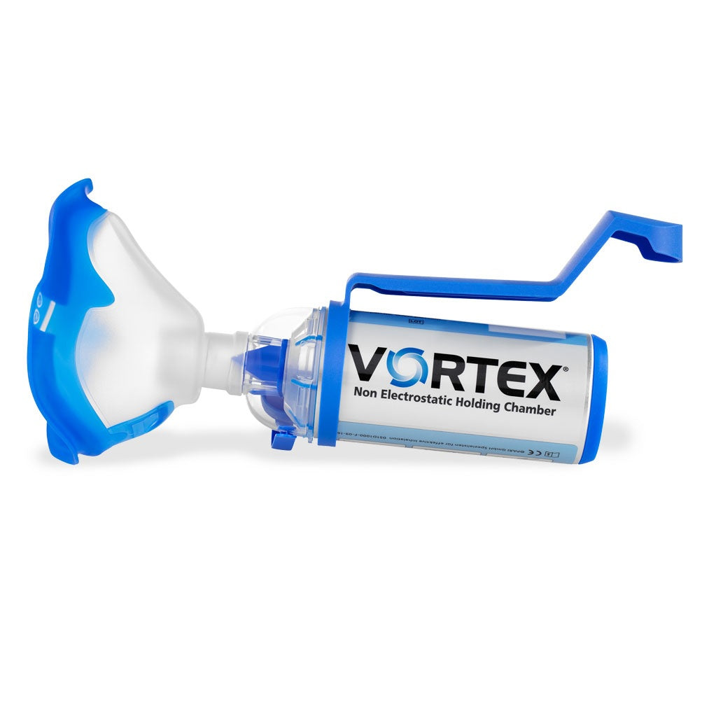 PARI VORTEX Inhalierhilfe mit Mundstück & Bedienhilfe für Erwachsene ...