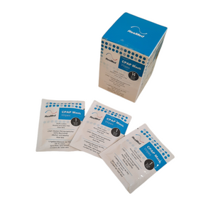 Lingettes de nettoyage individuelles pour masques CPAP