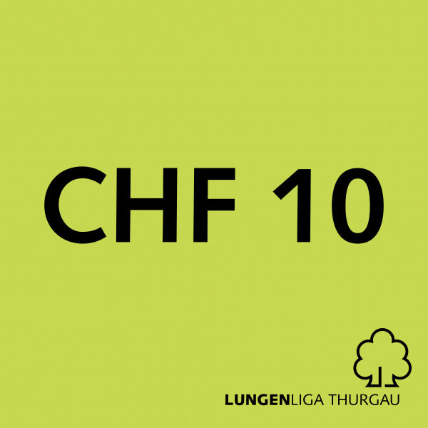 Donazione CHF 10