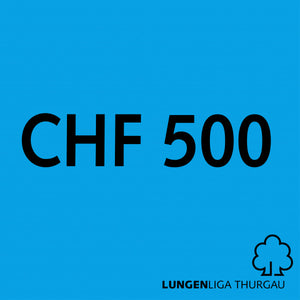 Donazione 500 CHF